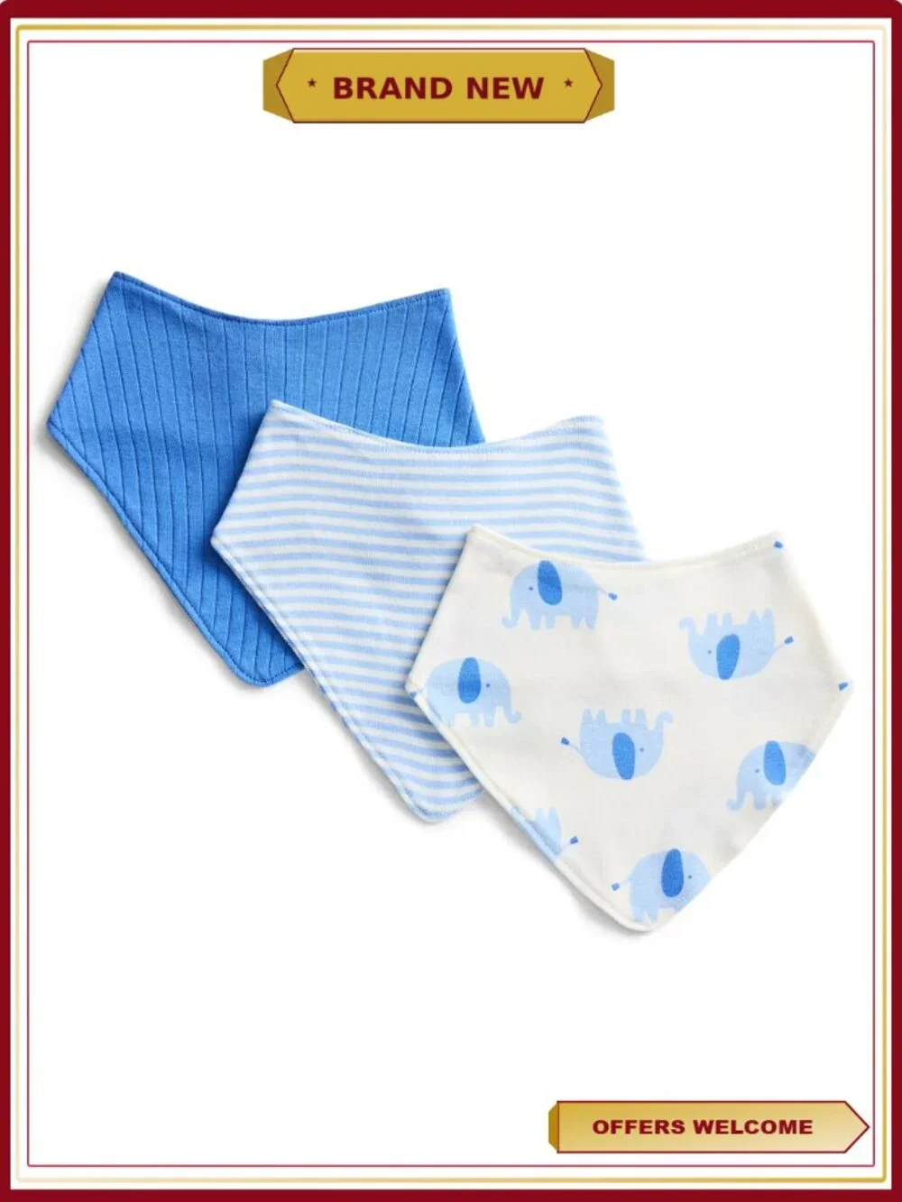 Newborn Baby Boy 14-Piece Layette Gift Set Creepers Sleep N Plays